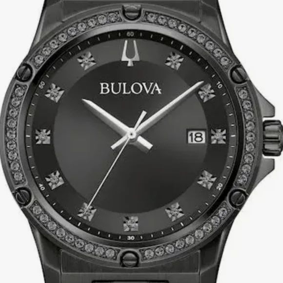 ***BRAND NEW*** Bulova Ion PVDStainless Steel Black Dial Watch